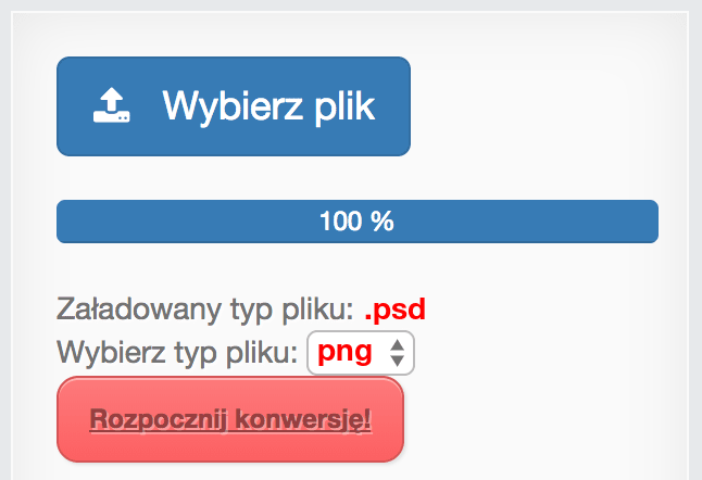 Konwertuj PSD na PNG online